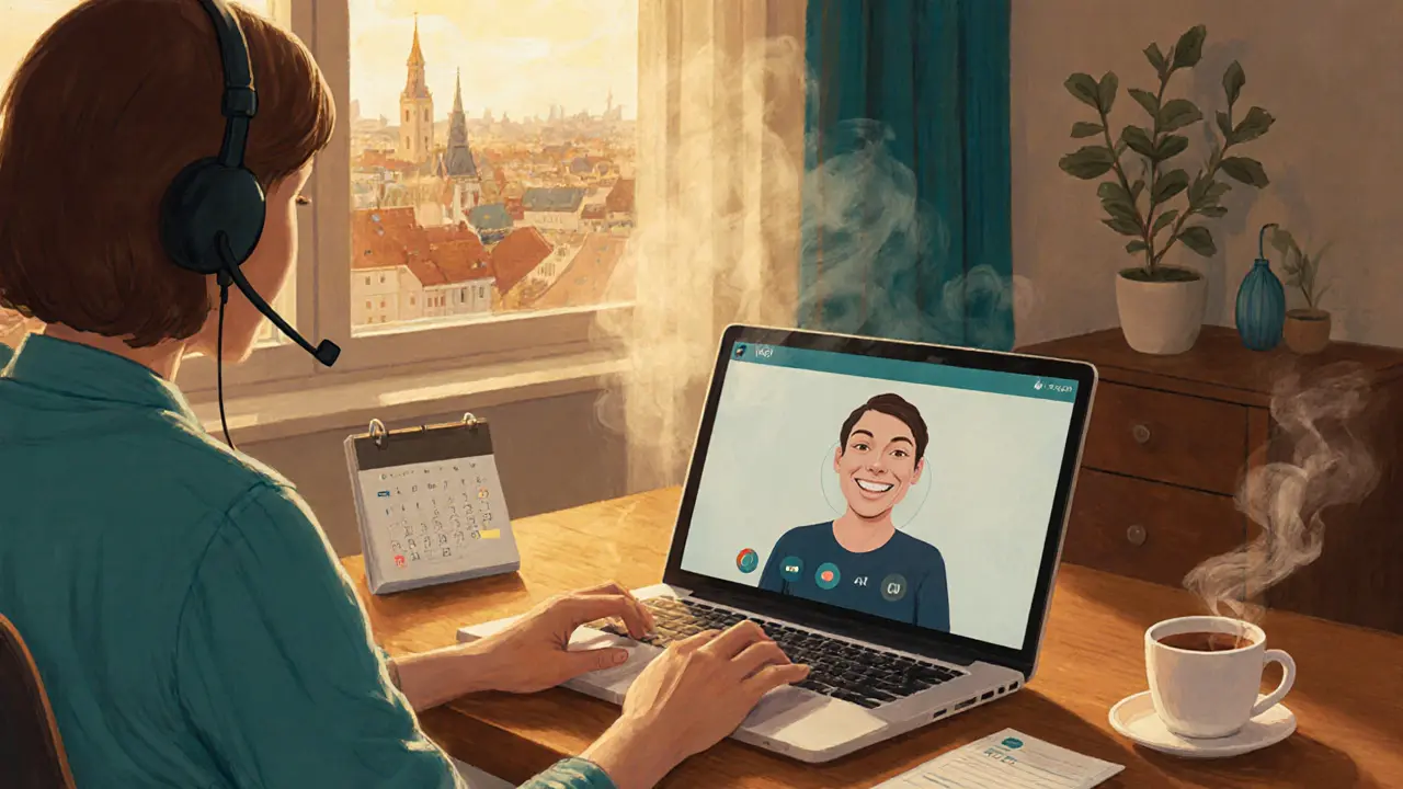 Jak probíhá typické online psychoterapeutické sezení krok za krokem