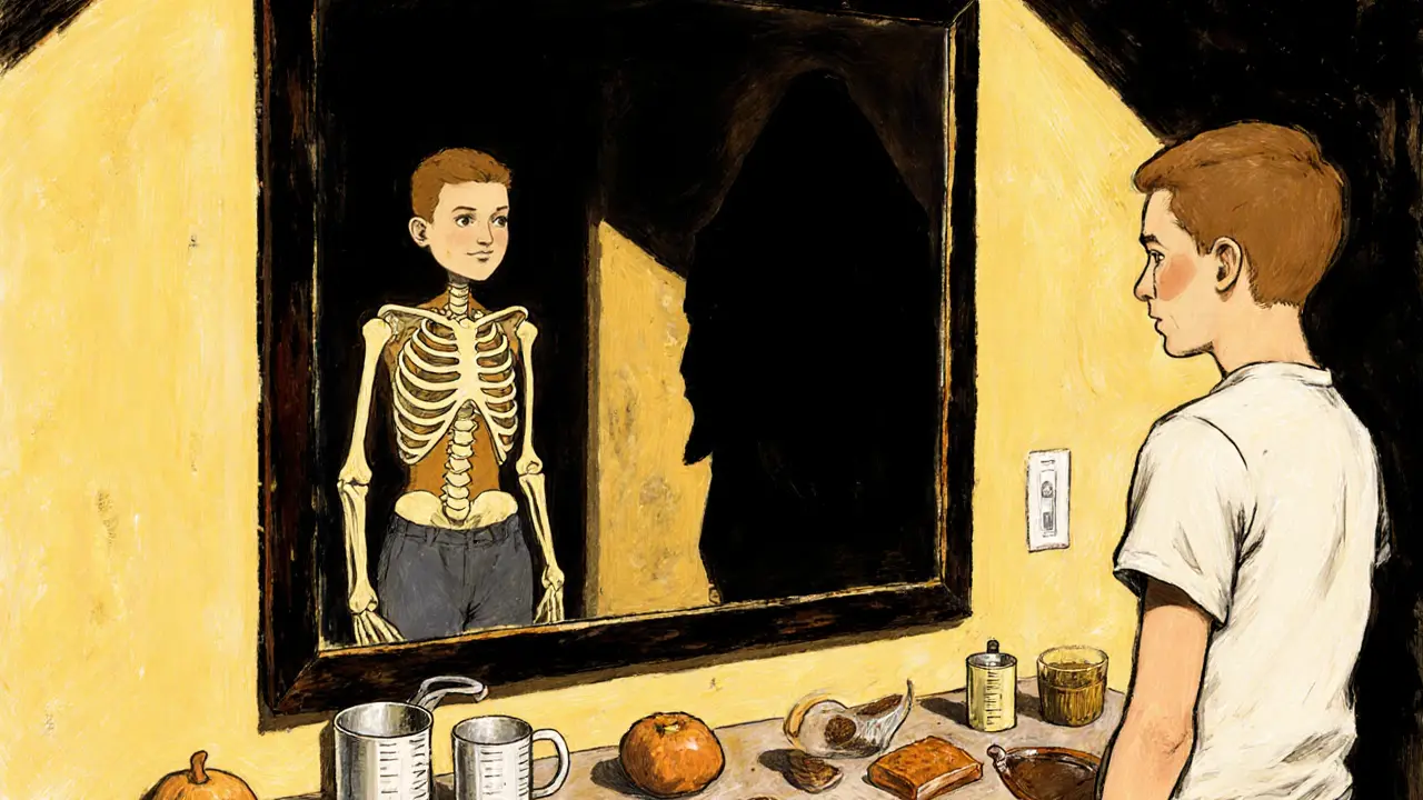 Typy poruch příjmu potravy: Anorexie, bulimie, přejídání a další diagnózy