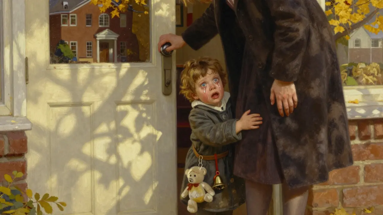 Separační úzkost u dětí: Jak psychoterapie pomáhá překonat strach z odloučení