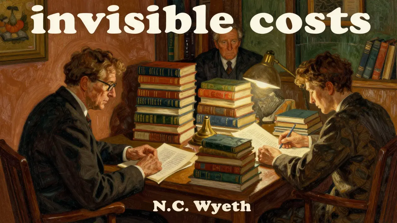 Kolaž znázornující náročné vzdělání a supervizi psychoterapeuta.